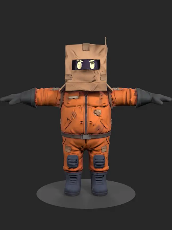 3D model of a Ruff Transit crew member