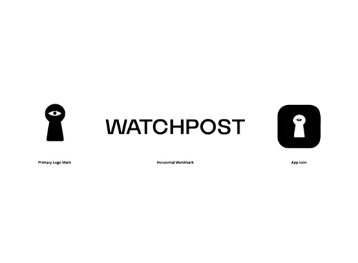 WATCHPOST logo direction: Keyhole eye
