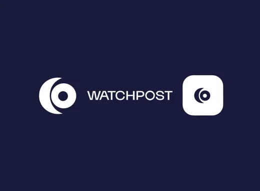 WATCHPOST logo direction: Moon eye