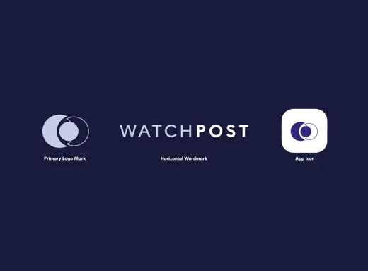 WATCHPOST logo direction: Moon ring lens