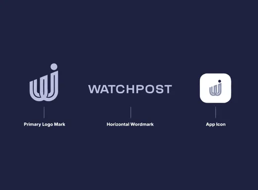 WATCHPOST logo direction: Pillar W